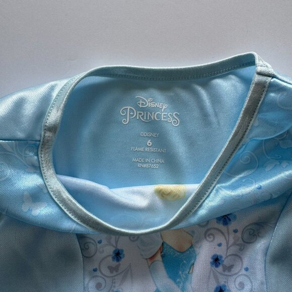 Disney Cinderella Dress Up Nightgown, Size 6 - Picture 6 of 10